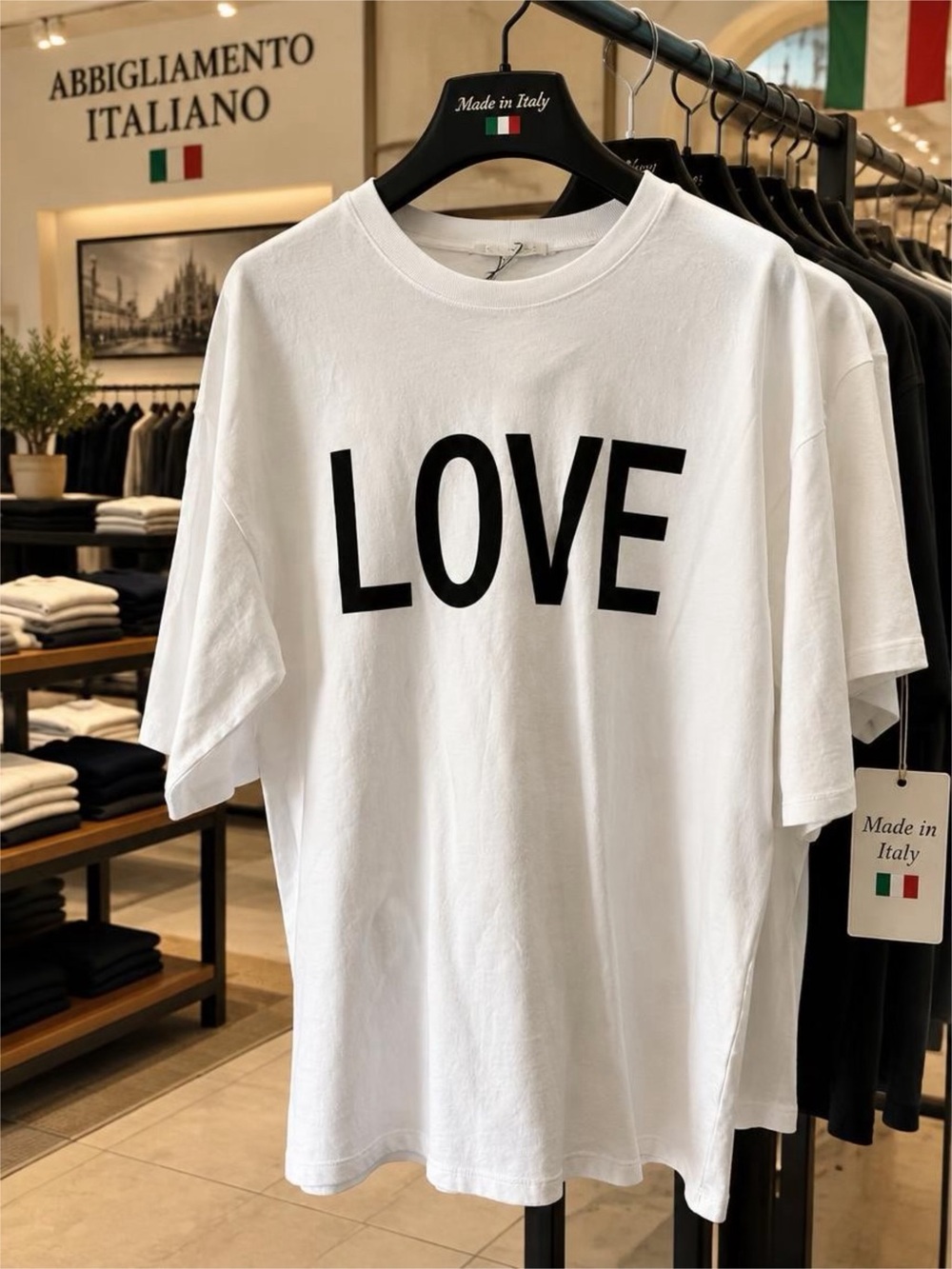 NWT Oversized LOVE Shirt